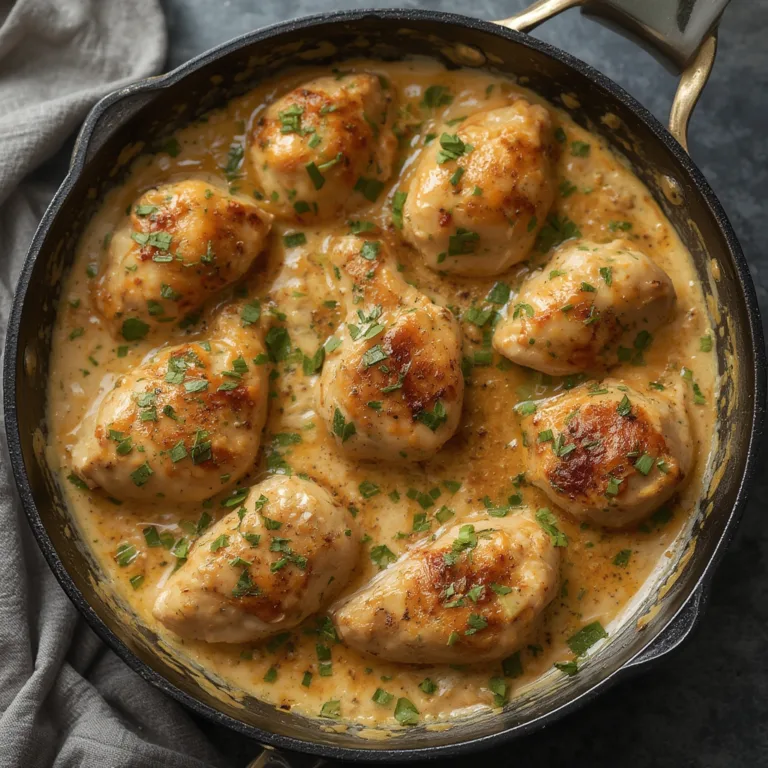 15-Minute Creamy Garlic Chicken Skillet