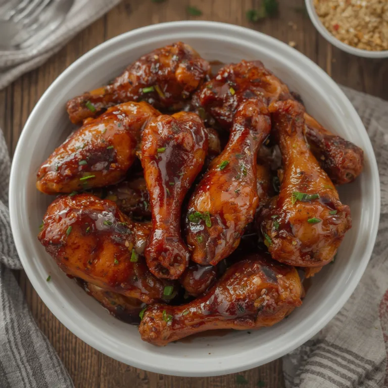 4-Ingredient BBQ Chicken Drumsticks