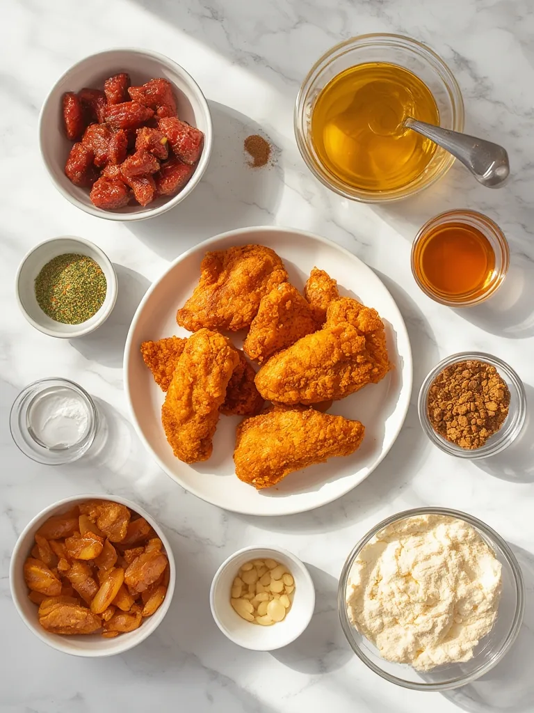 Air Fryer Weekly Plan Air Fried Chicken Tender Meal Prep ingredients