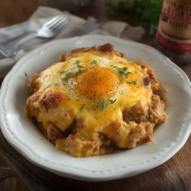 Classic Sausage Egg & Cheese Bake