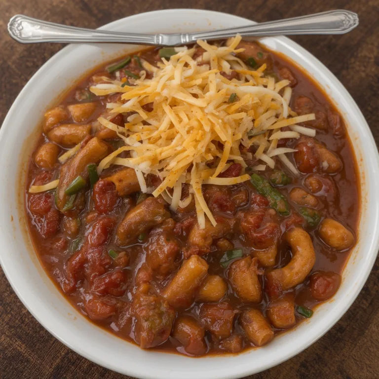 Dump Dinner Meal Plan: Chili Mac Slow Cooker