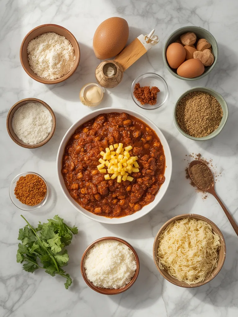 Dump Dinner Meal Plan Chili Mac Slow Cooker ingredients