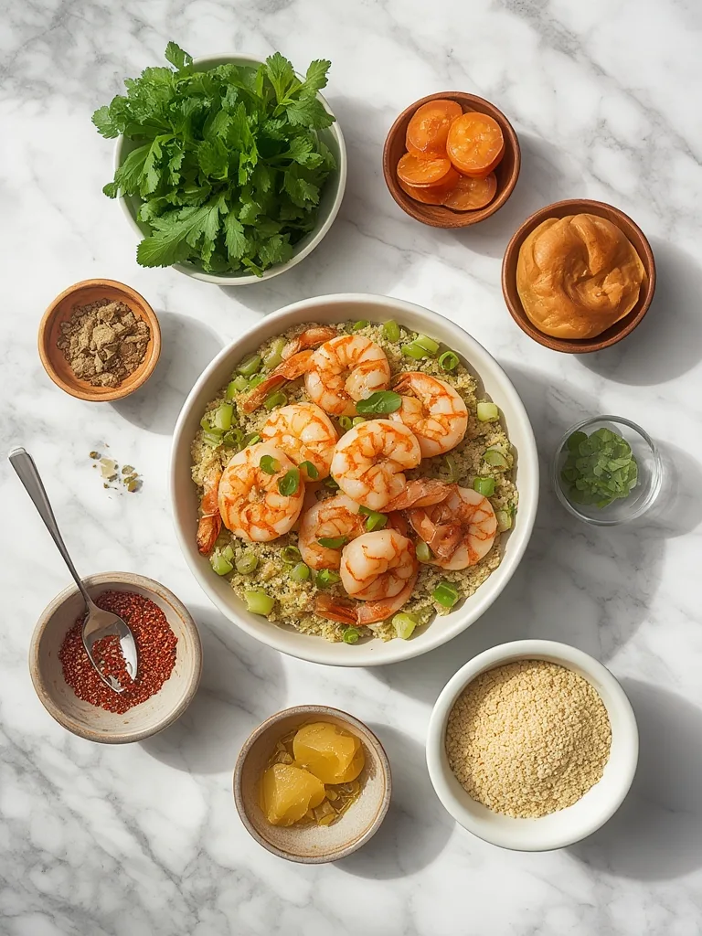 Ingredients laid out for a Quick Dinner Idea