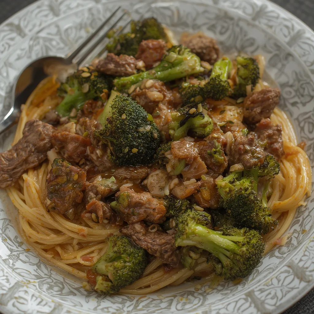 Healthy Beef & Broccoli
