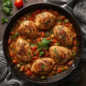 Mediterranean Chicken Skillet