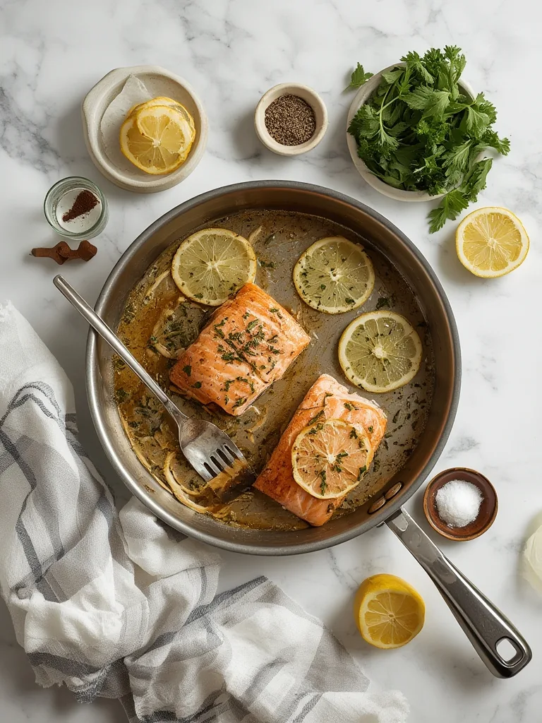 One Pan Meal Plan Sheet Pan Lemon Salmon ingredients