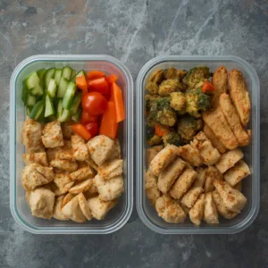 Snack-Prep Meal Plan: Veggie Hummus Bento Boxes