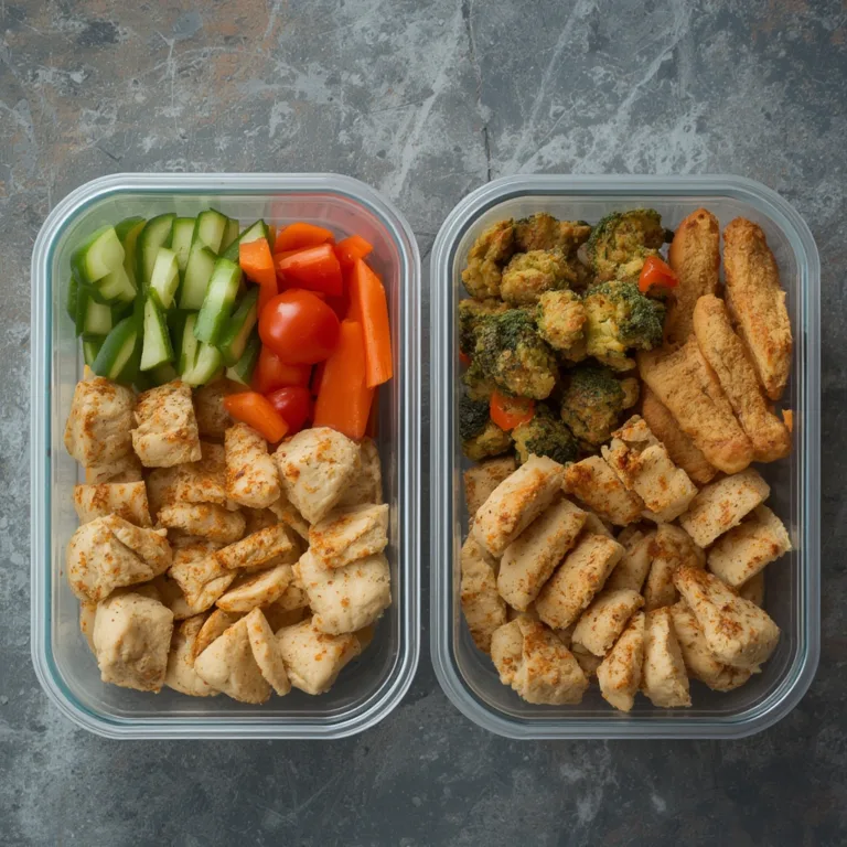 Snack-Prep Meal Plan: Veggie Hummus Bento Boxes