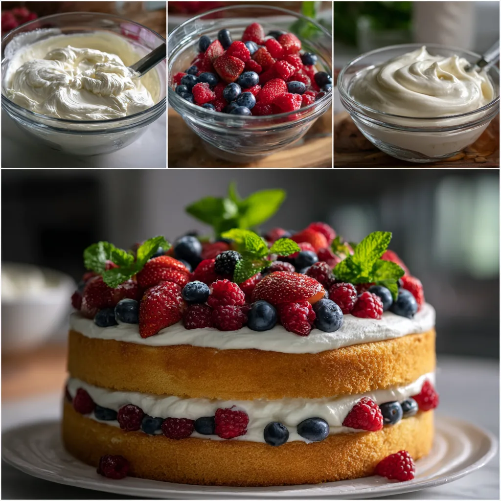 u1891677983 4 panel collage showing 1 Mixing Chantilly cream ebf95687 7784 4cc7 a950 23ab93b59614 1