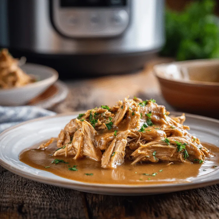 Slow Cooker Chicken and Gravy