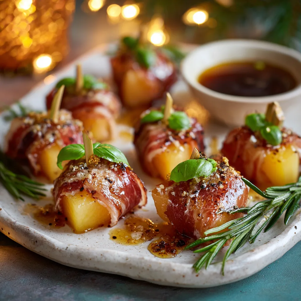 u1891677983 A festive serving shot of Prosciutto Wrapped Melo 10c8c179 b966 46d4 832a b4deaed991cc 3