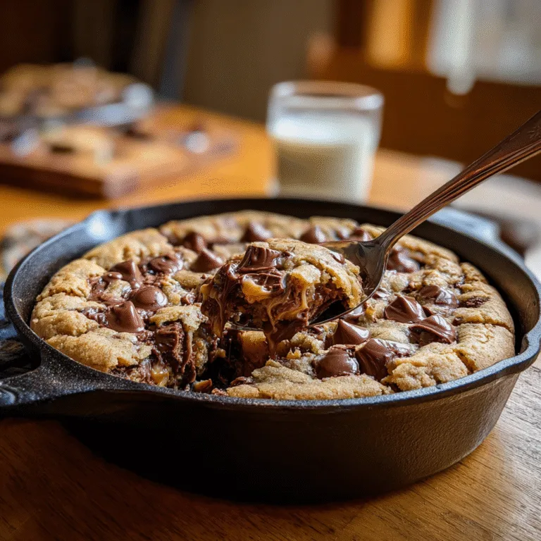 Reeses Skillet Cookie