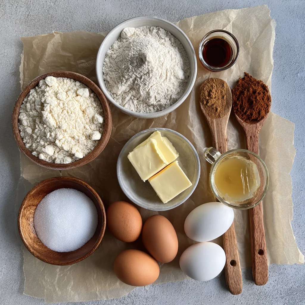 Delicious Baked Churro Bites — Easy Cinnamon-Sugar Bliss at Home 2 u1891677983 Flat lay of all ingredients needed for Delicious 22cbc667 0f68 42c9 935f 67eaa40811c9 3