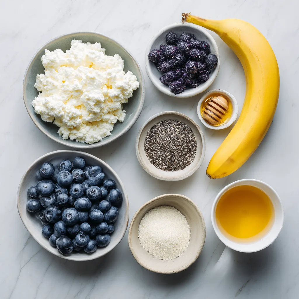 u1891677983 Flat lay of ingredients for a blueberry cottage c b9615dc4 3e71 4597 b177 508f9c351727 0