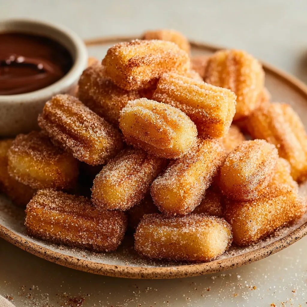 Delicious Baked Churro Bites