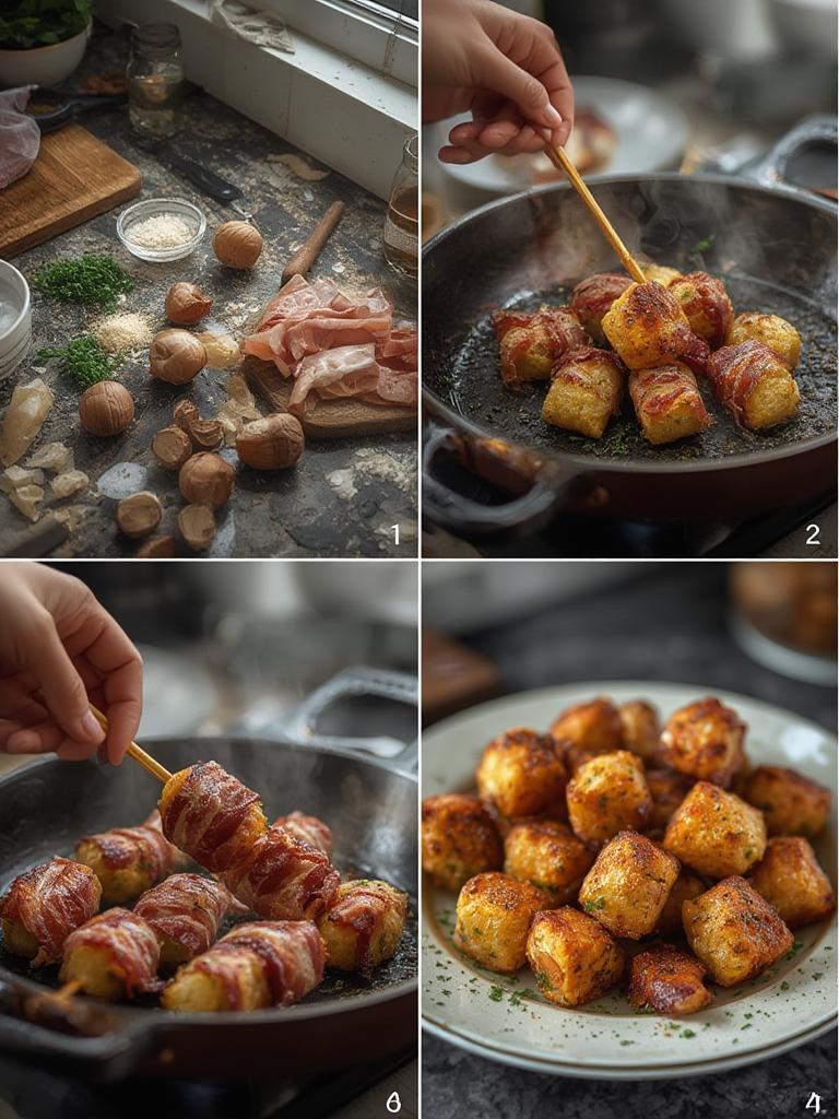 Bacon Wrapped Tater Tot Skewers 2