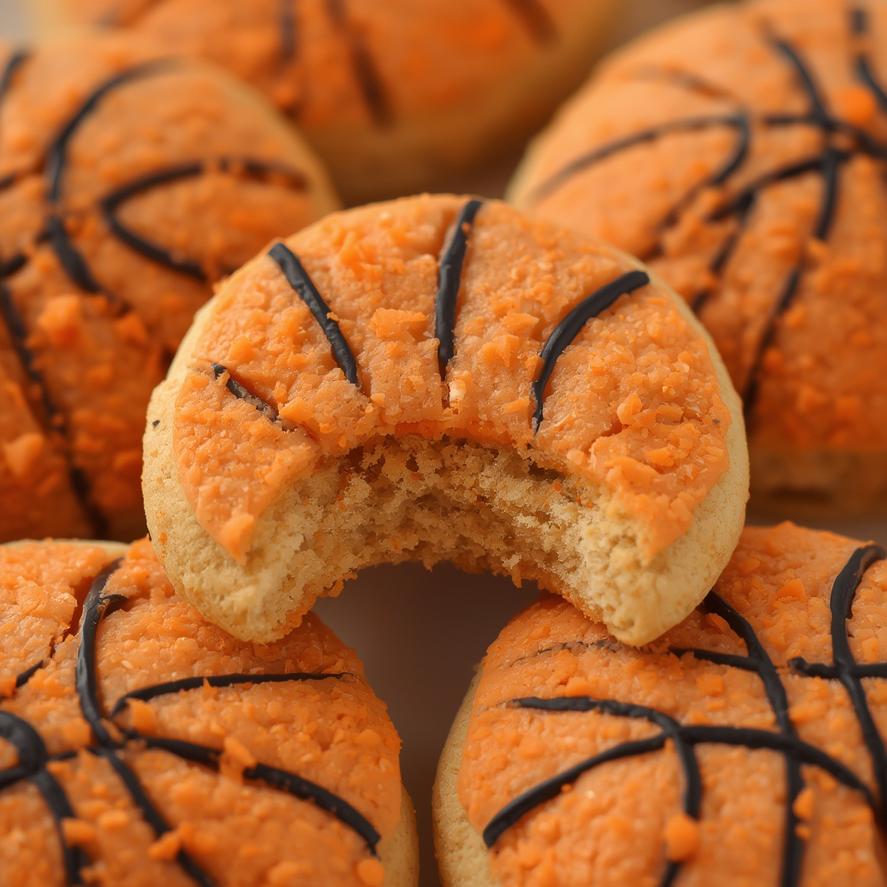 Basketball Cookies Ideas: Slam Dunk Cookies For Winning Banquets & Parties! 5 Basketball cookies decorated