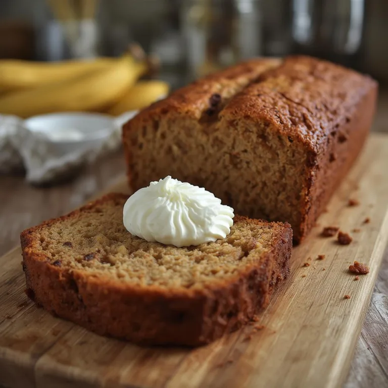 Foolproof Banana Bread with Sour Cream