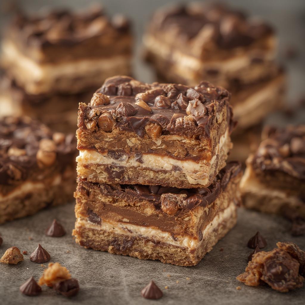 Frozen Reeses Dessert Squares