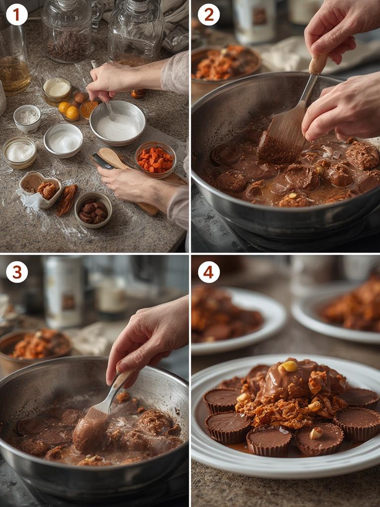 Healthy Reeses Cups with Coconut Oil Chocolate: Irresistible & Guilt-Free! 3 Healthy Reeses Cups with Coconut Oil Chocolate 2