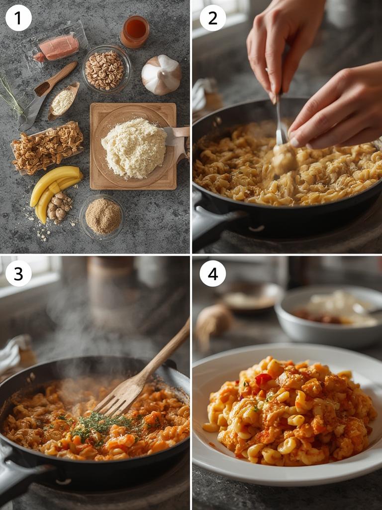 High Protein Cottage Cheese Pasta Bake 2