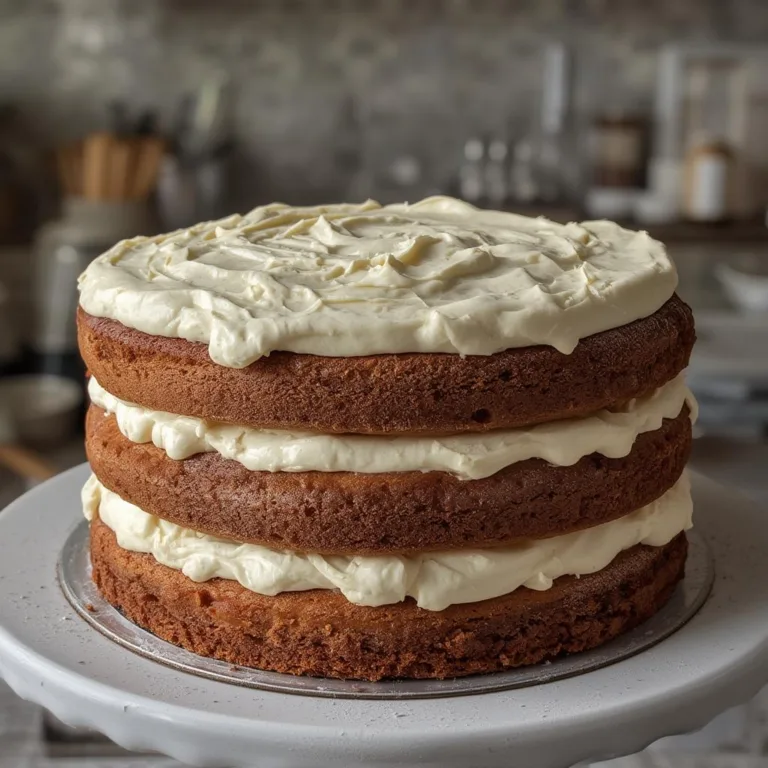Homemade Neapolitan Cake with Cream Cheese Frosting