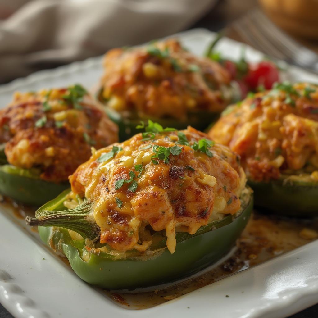 Jalapeno Popper Stuffed Mini Peppers 3