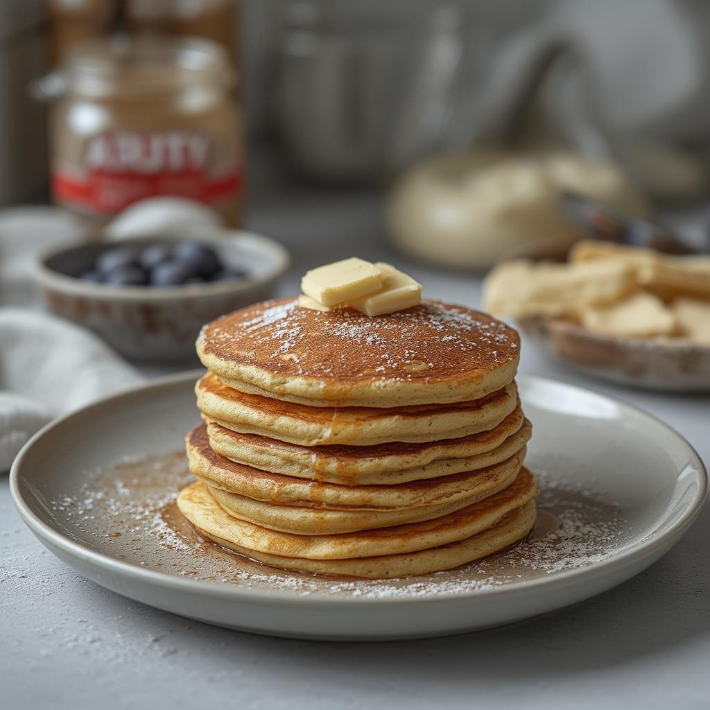 Keto Almond Flour Pancakes High Protein
