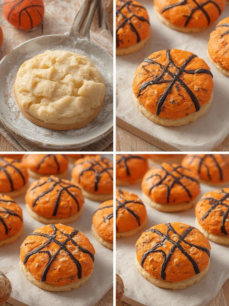 Lakers Themed Basketball Cookies 6