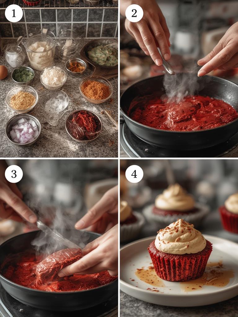 Mini Red Velvet Cupcakes 6