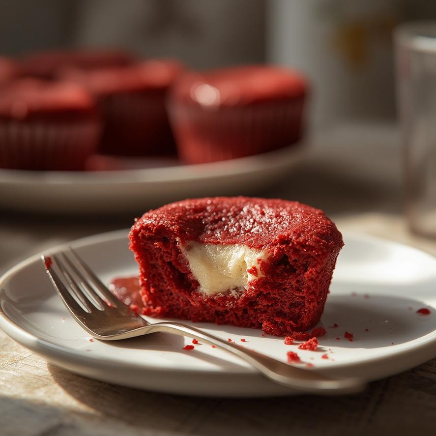 Mini Red Velvet Cupcakes 7