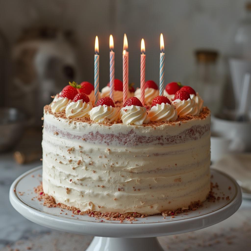 Neapolitan Cake : Stunning Vintage & Trending Designs For Fancy Birthday Bliss! 4 Neapolitan Birthday Cake