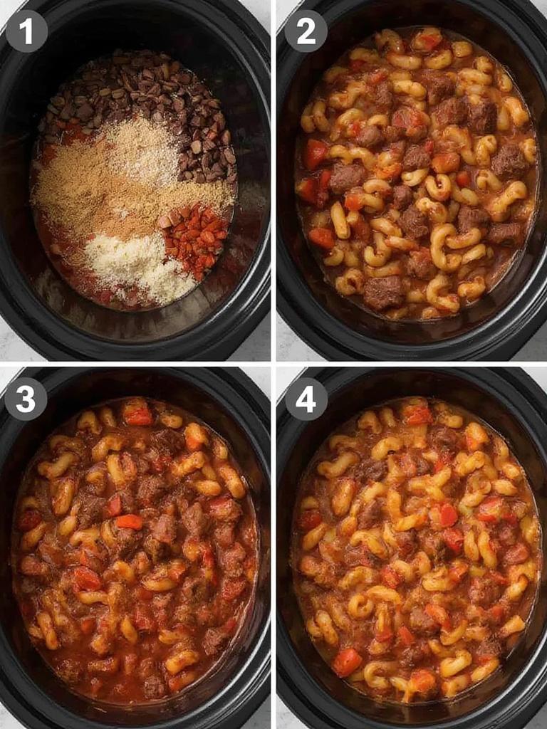 Beef Goulash with Macaroni 4