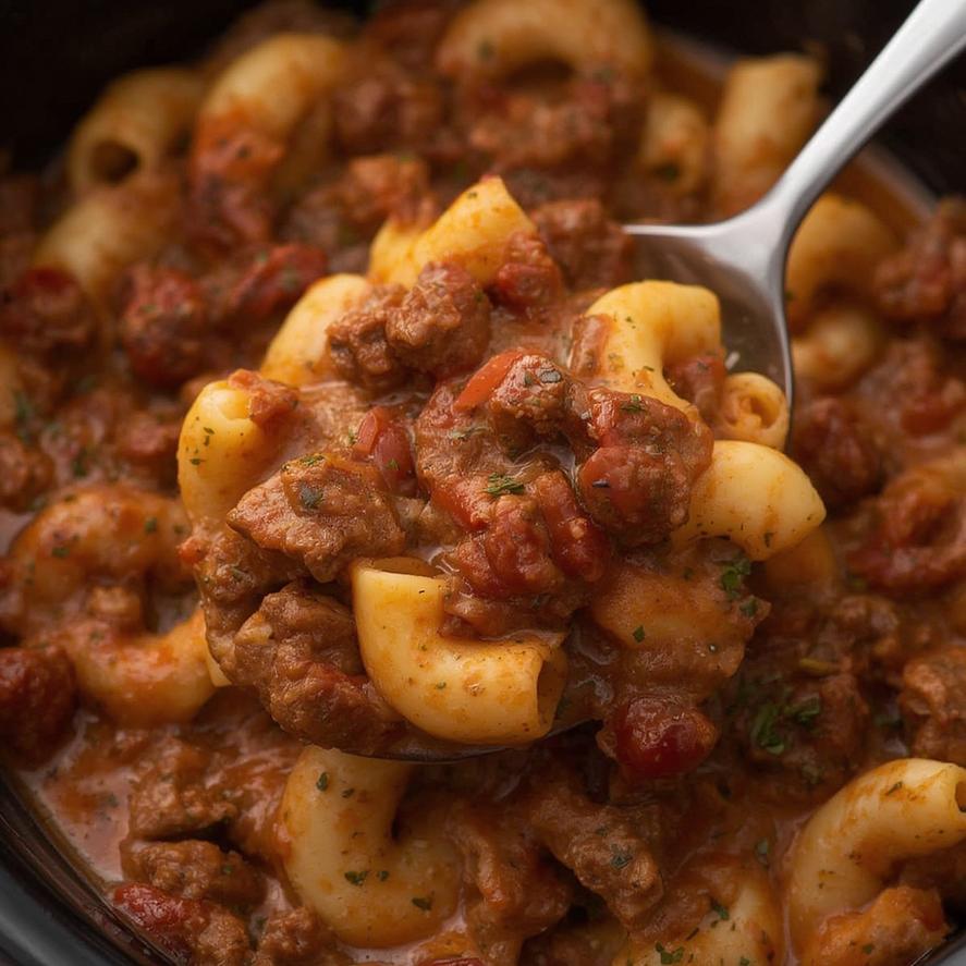 Beef Goulash with Macaroni 5