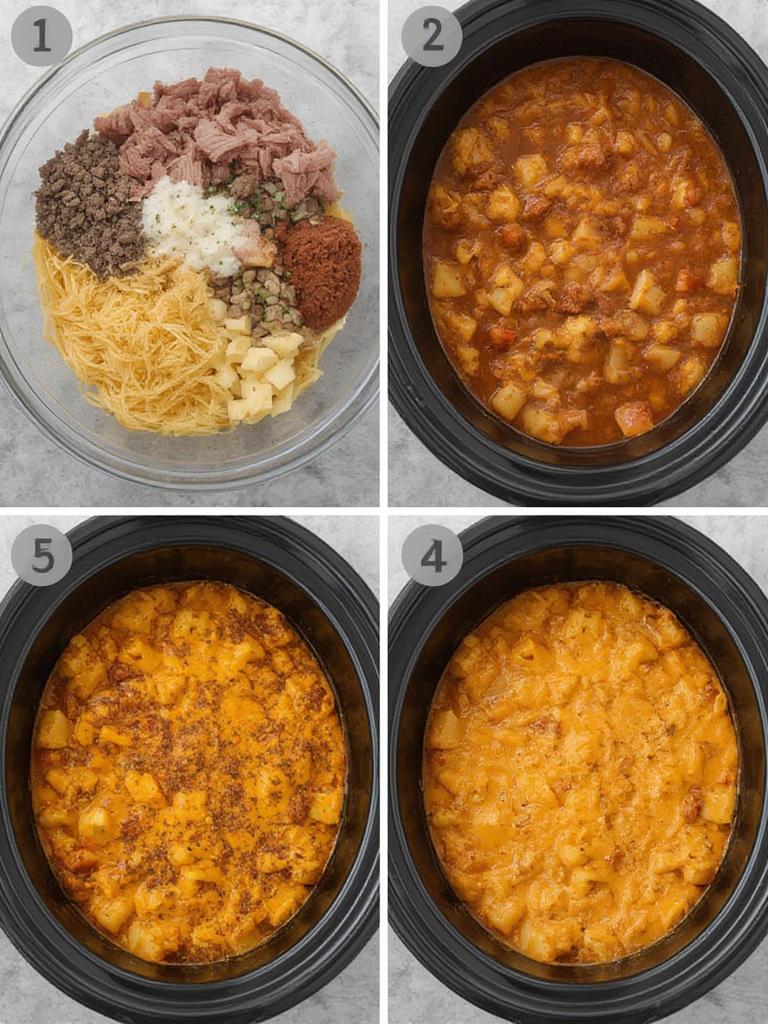 Cheesy Beef and Potatoes 9