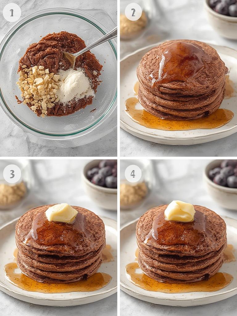 Mixing pancake batter