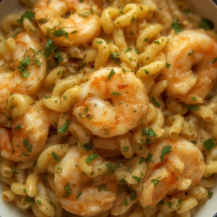 Garlic Butter Shrimp Orzo 7