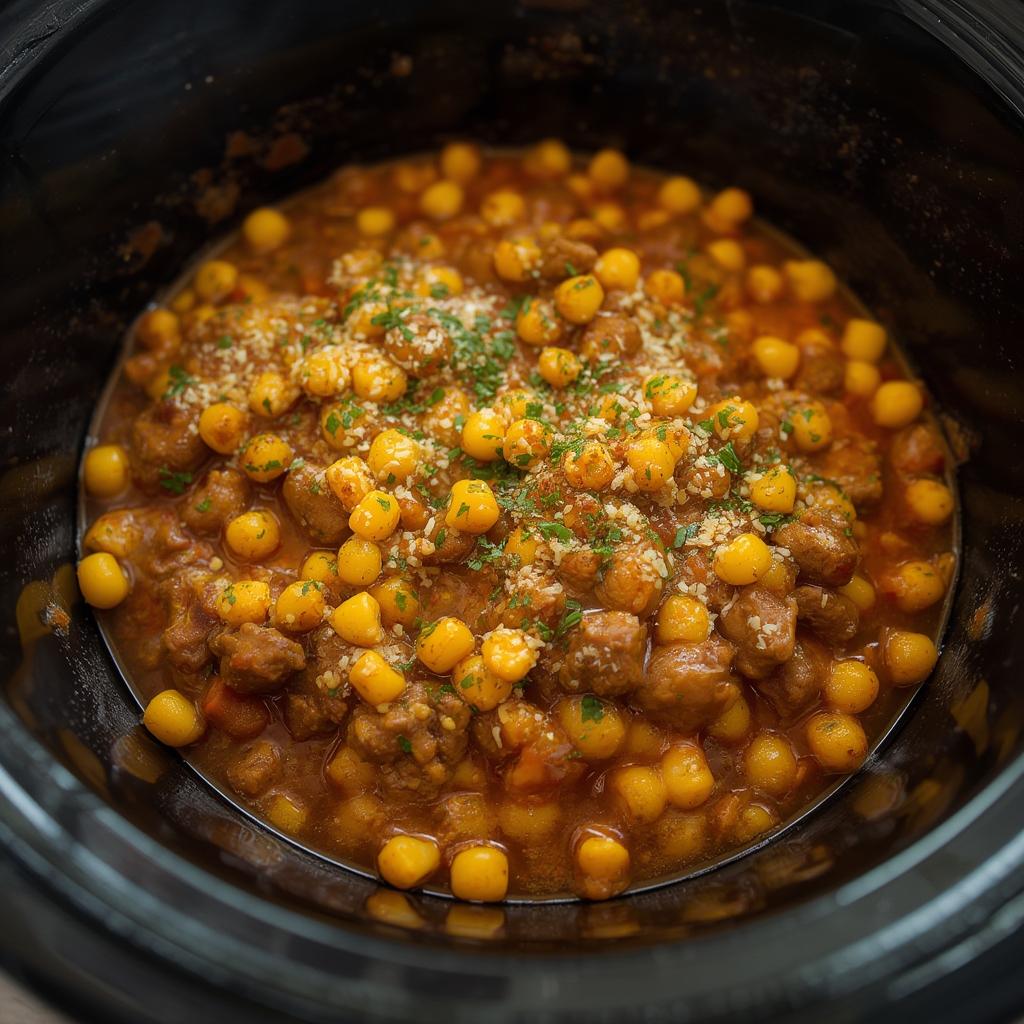 Dump And Go Crockpot Dinners : Hearty Hobo Ground Beef Casserole For Cheap Family Meals! 4 Hobo Ground Beef Casserole 48