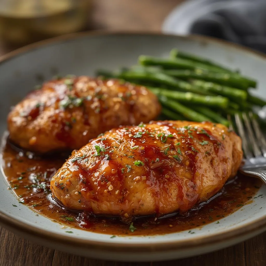 Honey Garlic Chicken Breasts