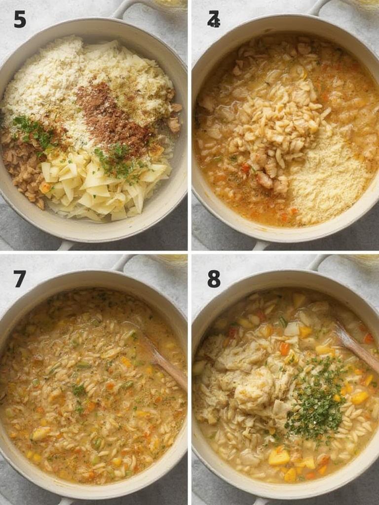 Lemon Chicken Orzo Soup 2