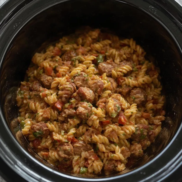 Orzo Sausage Primavera