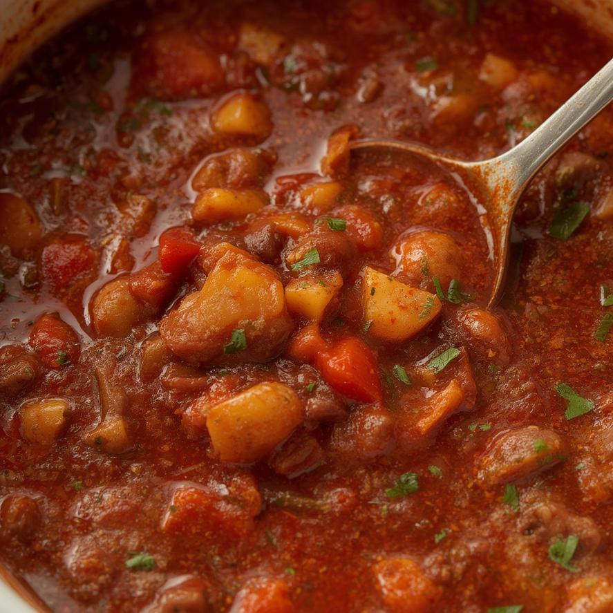 Pozole Rojo : Hearty Dump & Go Crockpot Dinner - Easy Healthy Family Meal! 5 Pozole Rojo 11