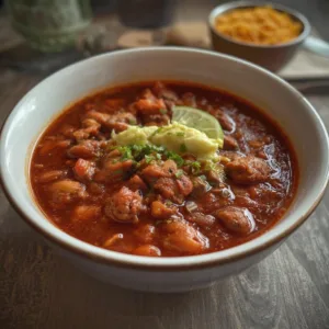 Pozole Rojo Quick Version