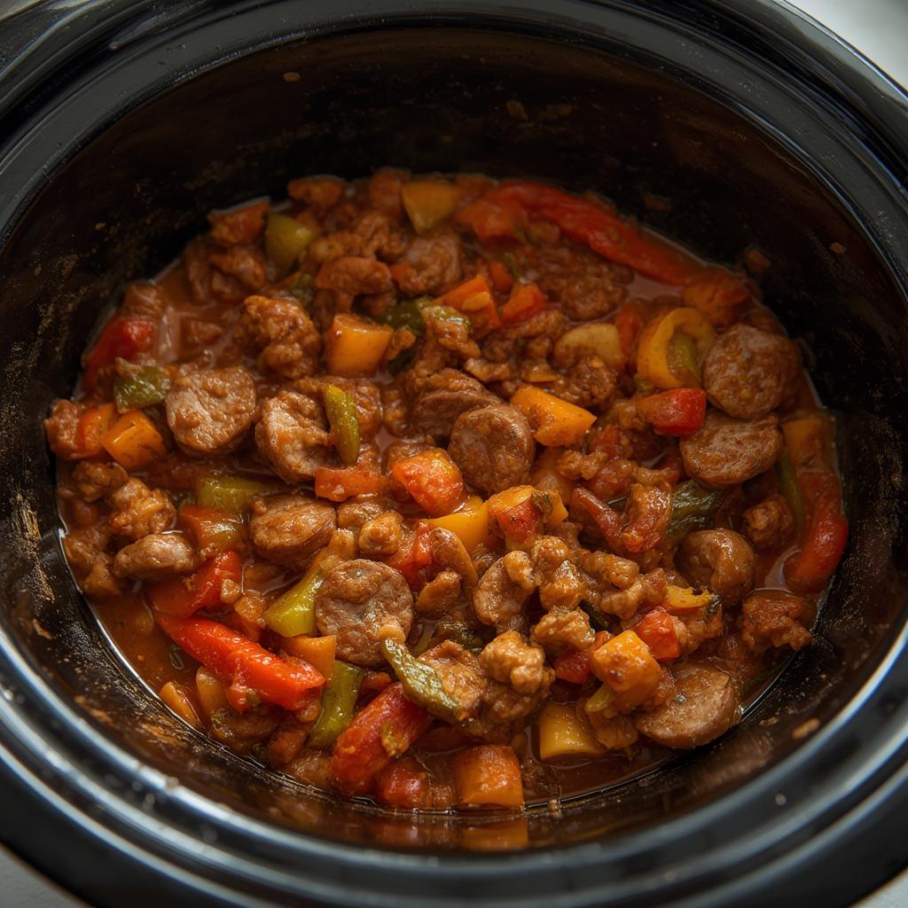 Sausage and Pepper Skillet