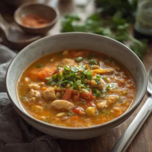 Thai Ginger Chicken Soup: Cozy Winter Soup Recipes & Healthy Dinner! 7 Thai Ginger Chicken Soup