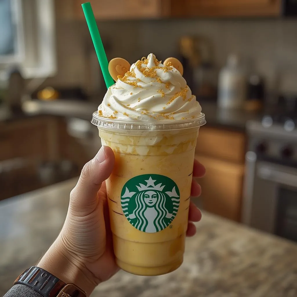 Winnie the Pooh Frappuccino