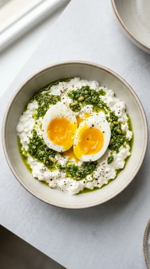 Cottage cheese bowl with egg 4e5d9165a8