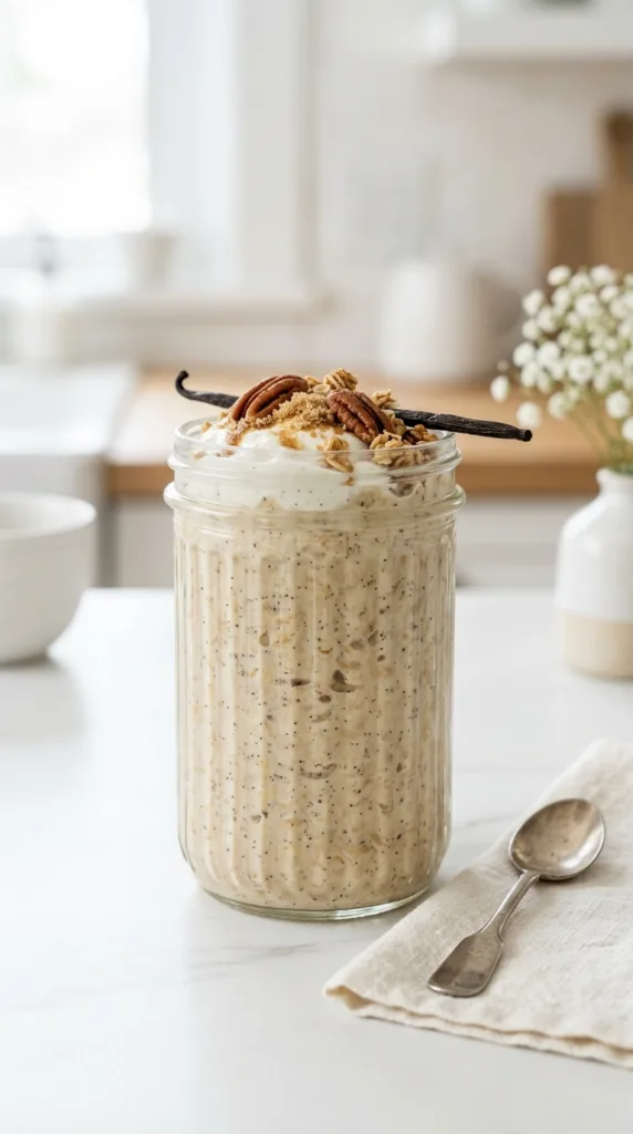 Overnight oats in glass jar d7f07c9bfb