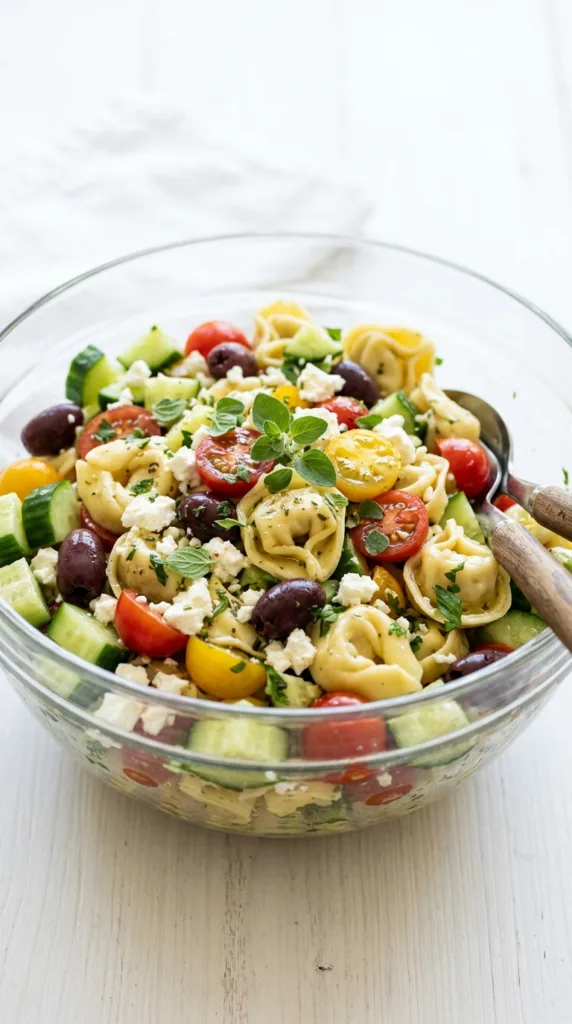 Greek Tortellini Pasta 202604191012