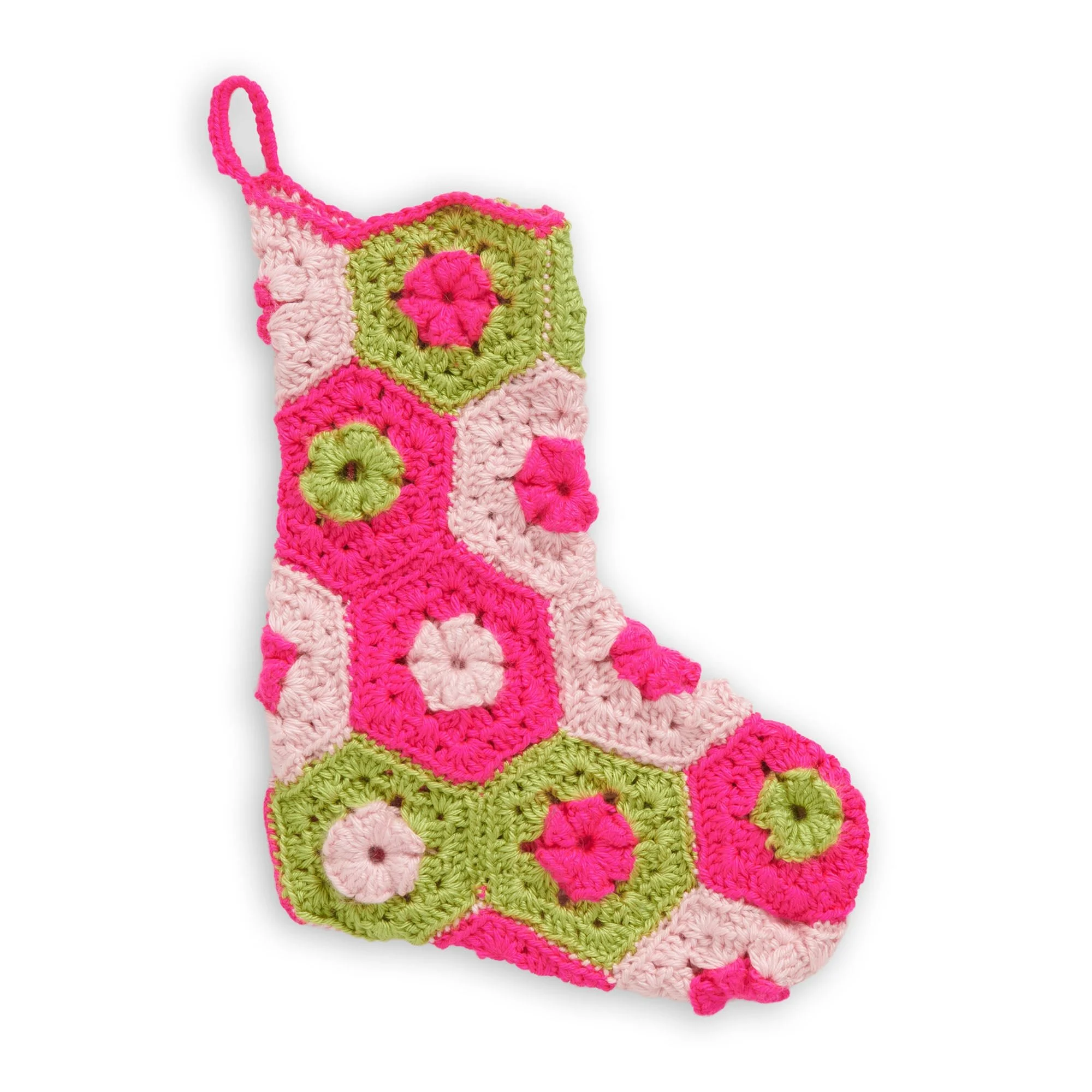 Crochet Stocking Pattern by Bold Pops for holiday decorations